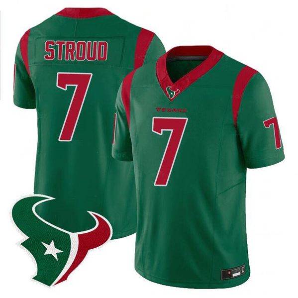 Men's Houston Texans Customized Green 2024 F.U.S.E. Mexico Edition Limited Stitched jersey